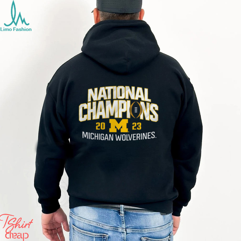 Michigan Wolverines College Football Playoff 2023 National Champions Schedule T Shirt Michigan Wolverines College Football Playoff 2023 National Champions Schedule T Shirt