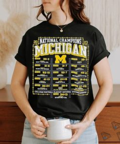 Michigan Wolverines College Football Playoff 2023 National Champions Shirt