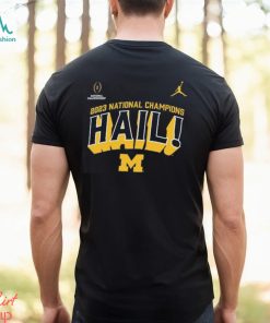 Michigan Wolverines College Football Playoff 2023 National Champions Slogan Core T Shirt