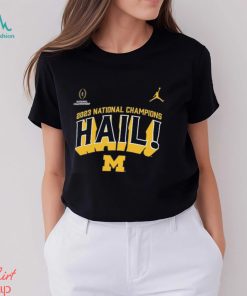 Michigan Wolverines College Football Playoff 2023 National Champions Slogan Core T Shirt