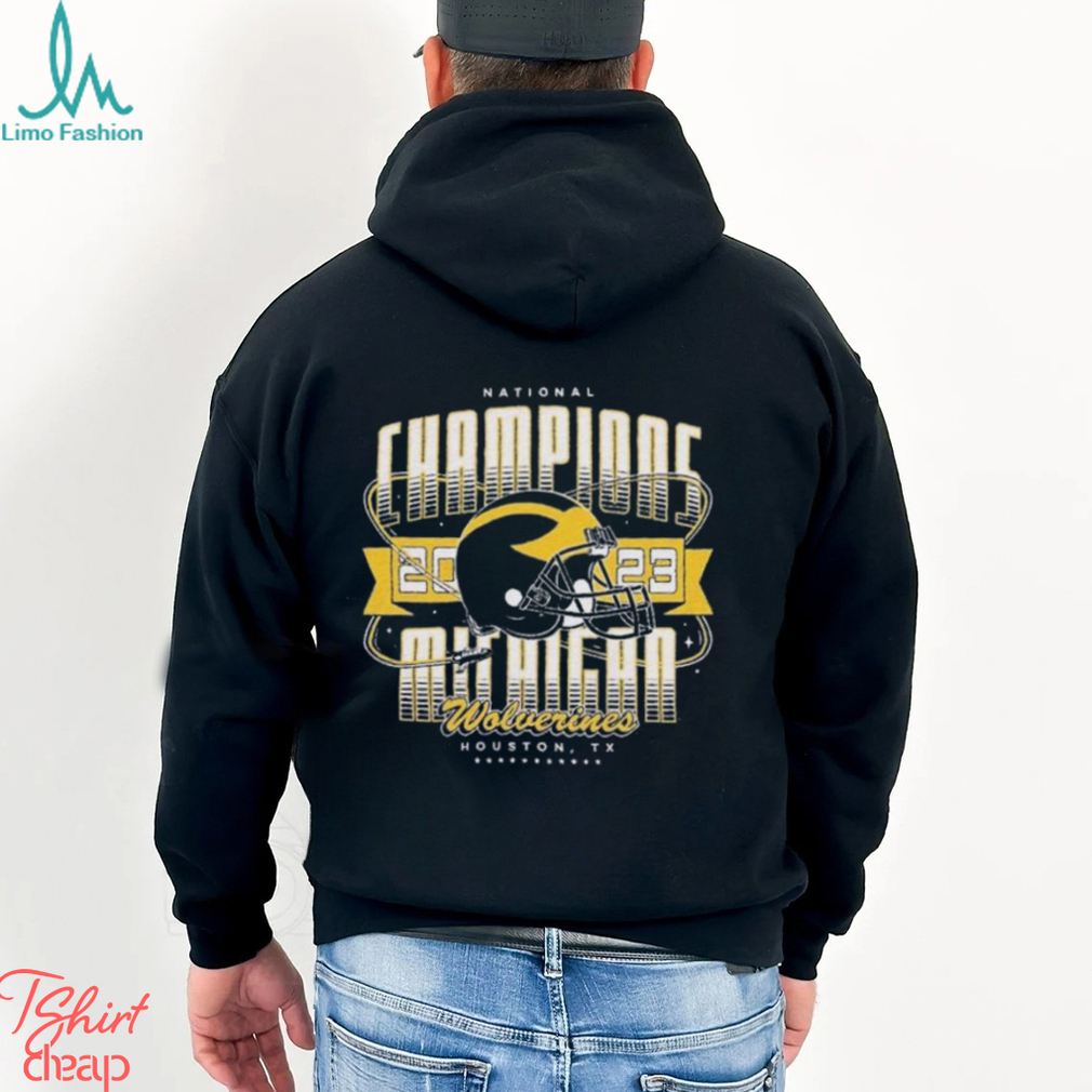 Michigan Wolverines College Football Playoff 2023 National Champions Space Helmet shirt Michigan Wolverines College Football Playoff 2023 National Champions Space Helmet shirt