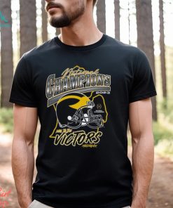 Michigan Wolverines College Football Playoff 2023 National Champions State Outline Franklin T Shirt