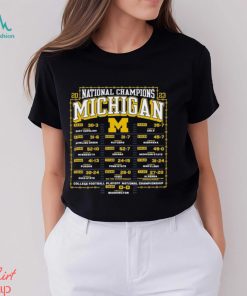 Michigan Wolverines College Football Playoff 2023 National Champions T Shirt