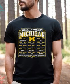 Michigan Wolverines College Football Playoff 2023 National Champions T Shirt