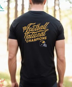 Michigan Wolverines College Football Playoff 2023 National Champions The Big OverT Shirt