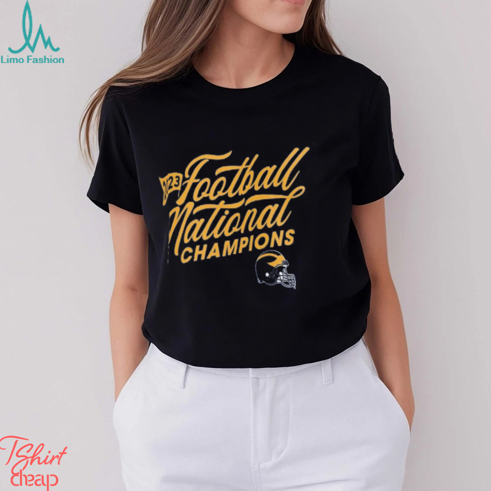 Michigan Wolverines College Football Playoff 2023 National Champions The Big OverT Shirt Michigan Wolverines College Football Playoff 2023 National Champions The Big OverT Shirt