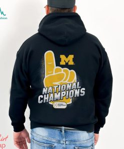 Michigan Wolverines College Football Playoff 2023 National One Champions T Shirt