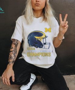 Michigan Wolverines College Football Playoff 2024 Rose Bowl Game Champion Tee Navy