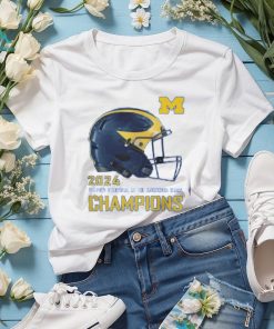Michigan Wolverines College Football Playoff 2024 Rose Bowl Game Champion Tee Navy