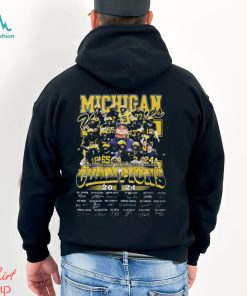 Michigan Wolverines College Football Playoff National Champions 2024 Shirt