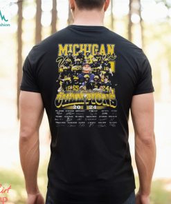 Michigan Wolverines College Football Playoff National Champions 2024 Shirt