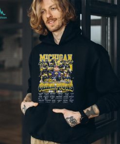Michigan Wolverines College Football Playoff National Champions 2024 T Shirt