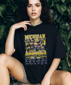 Michigan Wolverines College Football Playoff National Champions 2024 T Shirt