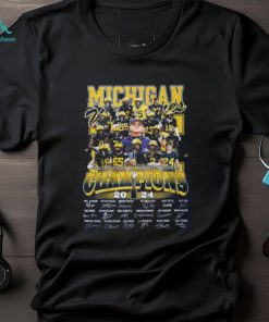 Michigan Wolverines College Football Playoff National Champions 2024 T Shirt