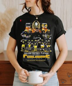 Michigan Wolverines College Football Playoff National Champions T Shirt