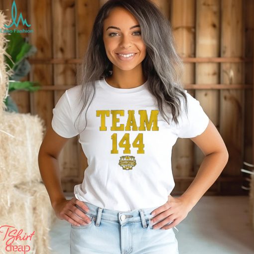 Michigan Wolverines College Football TEAM 144 NATIONAL CHAMPIONS Shirt