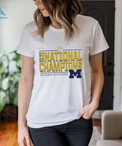 Michigan Wolverines Fanatics Branded College Football Playoff 2023 National Champions Any Name T Shirt