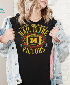 Michigan Wolverines Fanatics Branded College Football Playoff 2024 Rose Bowl Champions Hometown T Shirt