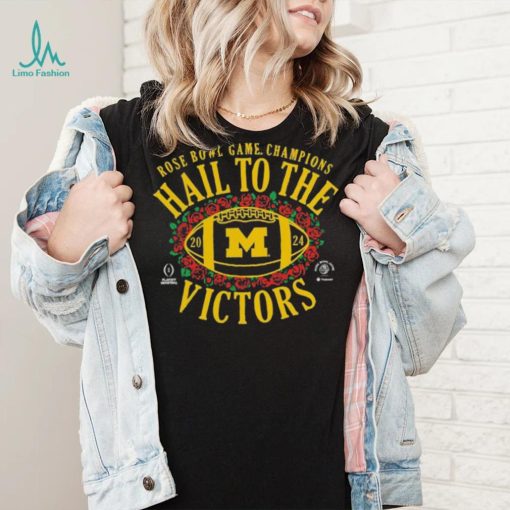 Michigan Wolverines Fanatics Branded College Football Playoff 2024 Rose Bowl Champions Hometown T Shirt