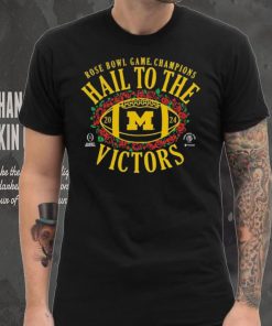 Michigan Wolverines Fanatics Branded College Football Playoff 2024 Rose Bowl Champions Hometown T Shirt