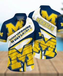 Michigan Wolverines Father’s Day Hawaiian Shirt