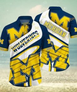 Michigan Wolverines Father’s Day Hawaiian Shirt