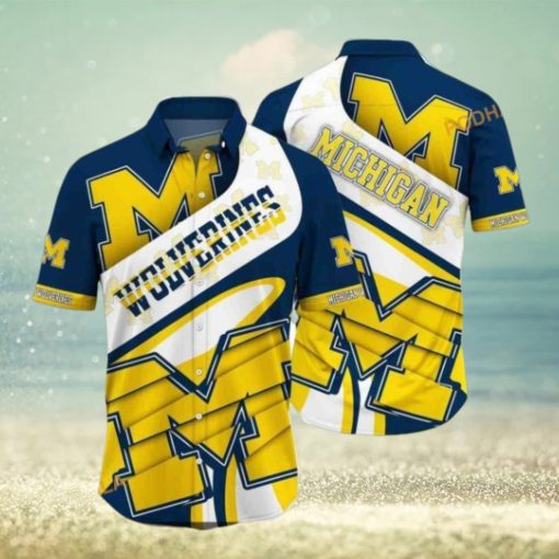 Michigan Wolverines Father’s Day Hawaiian Shirt