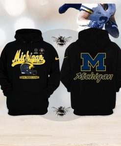 Michigan Wolverines Football January 1st 2024 Playoff Semifinal At The Rose Bowl Game Presented By Prudential 3d Hoodie
