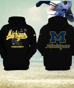 Michigan Wolverines Football January 1st 2024 Playoff Semifinal At The Rose Bowl Game Presented By Prudential 3d Hoodie