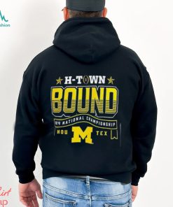 Michigan Wolverines Football Playoff 2024 National Championship Game Shirt