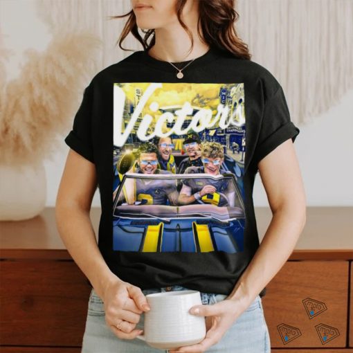 Michigan Wolverines Get The 2024 National Champions College Football Merchandise T Shirt