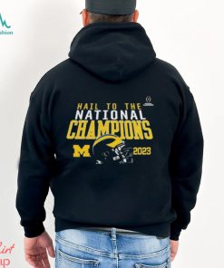 Michigan Wolverines Hail To The National Champions 2023 T Shirt