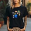 Flowers Baltimore Ravens football graphic shirt