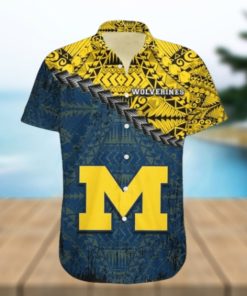 Michigan Wolverines Hawaii Shirt