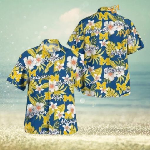 Michigan Wolverines Hawaiian Shirt