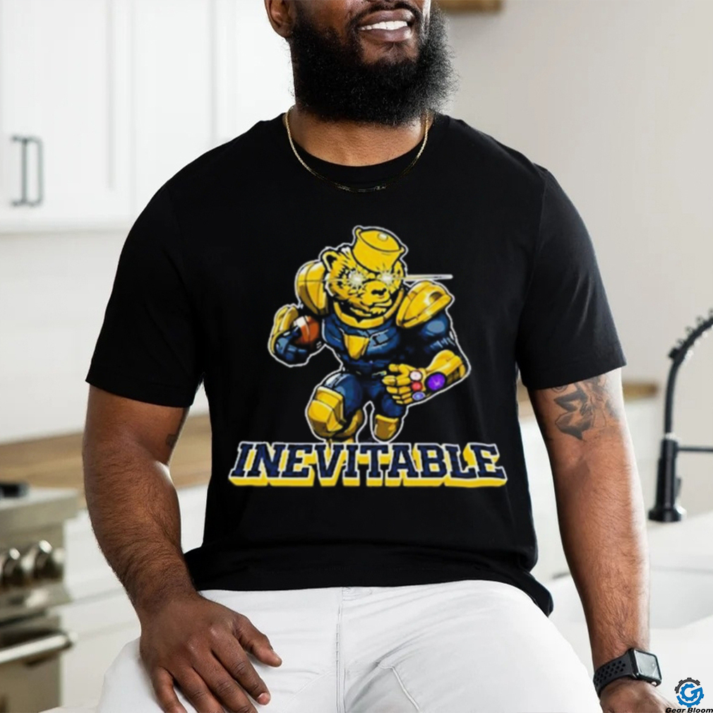 Michigan Wolverines Inevitable Thanos Mascot Shirt Michigan Wolverines Inevitable Thanos Mascot Shirt