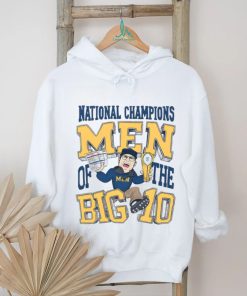 Michigan Wolverines Jim Harbaugh National Champions Men of the Big 10 T shirt
