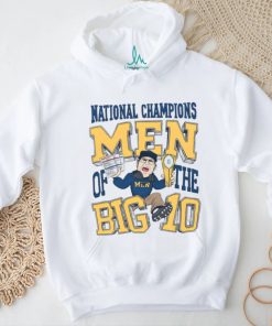 Michigan Wolverines Jim Harbaugh National Champions Men of the Big 10 T shirt