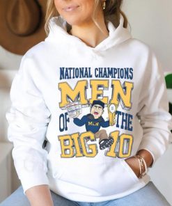 Michigan Wolverines Jim Harbaugh National Champions Men of the Big 10 T shirt