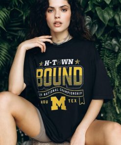 Michigan Wolverines Jordan Brand College Football Playoff 2024 National Championship Game T Shirt