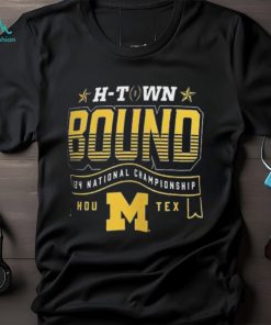 Michigan Wolverines Jordan Brand College Football Playoff 2024 National Championship Game T Shirt