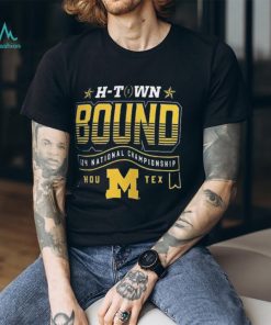 Michigan Wolverines Jordan Brand College Football Playoff 2024 National Championship Game T Shirt