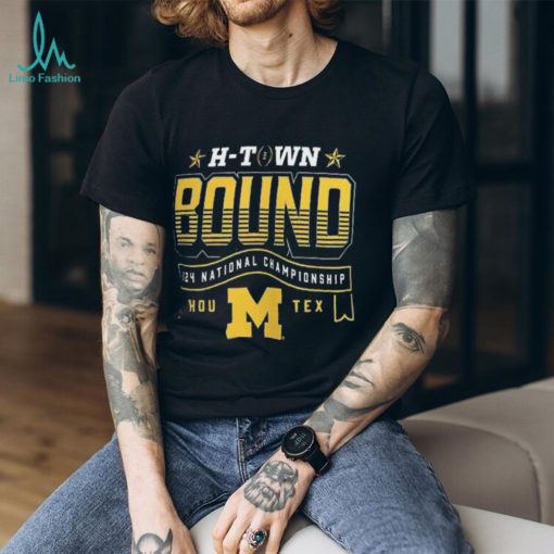 Michigan Wolverines Jordan Brand College Football Playoff 2024 National Championship Game T Shirt