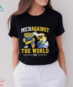 Michigan Wolverines Michagainst The World Go Blue Rose Bowl Champions Shirt