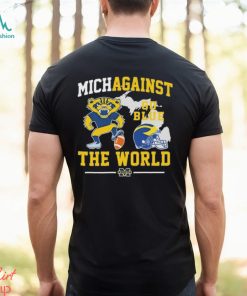 Michigan Wolverines Michagainst The World Go Blue Rose Bowl Champions Shirt