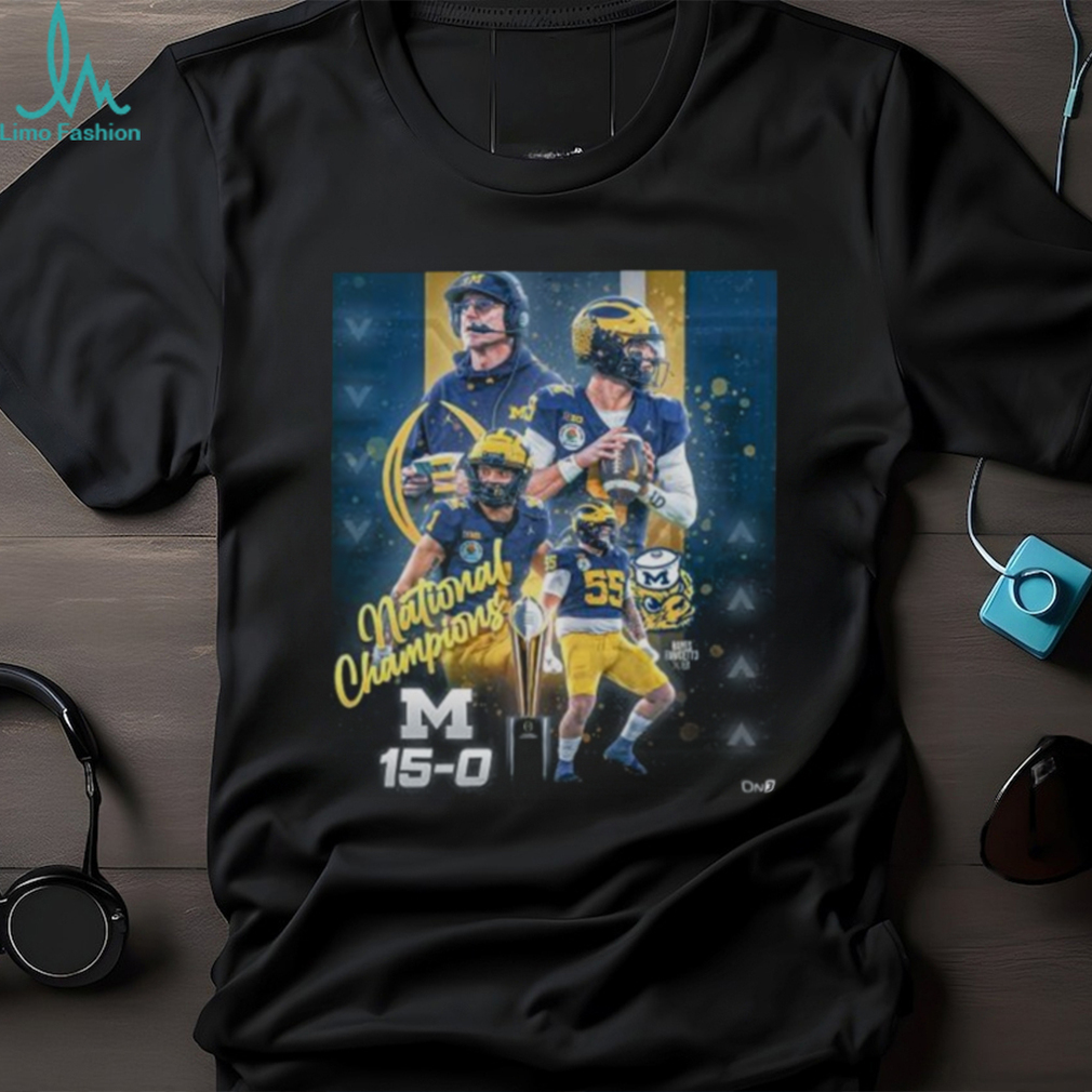 Michigan Wolverines National Champions 2024 Hayes Fawgett3 15 0 Shirt Michigan Wolverines National Champions 2024 Hayes Fawgett3 15 0 Shirt