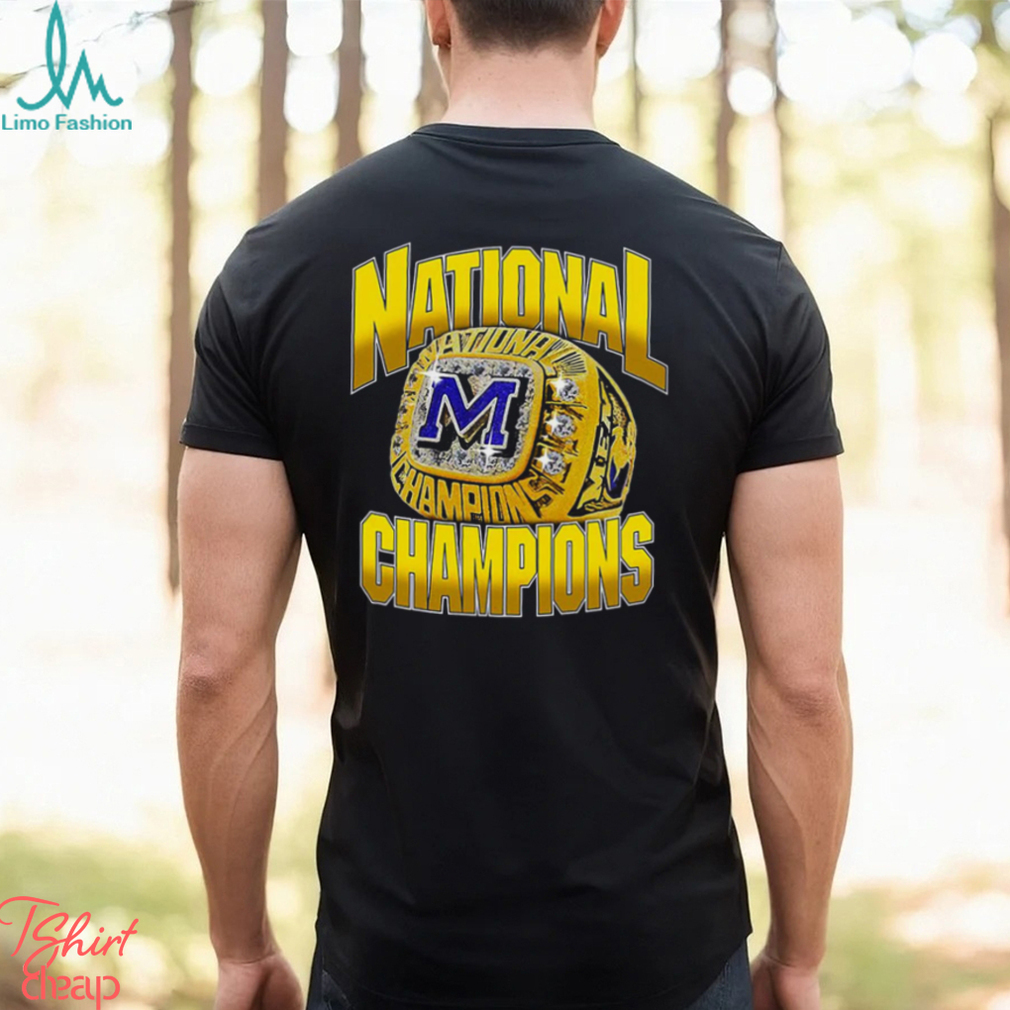 Michigan Wolverines National Champs Ring Shirt Michigan Wolverines National Champs Ring Shirt