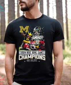 Michigan Wolverines Riding On Alabama Rose Bowl Game Champions Go Blue Shirt