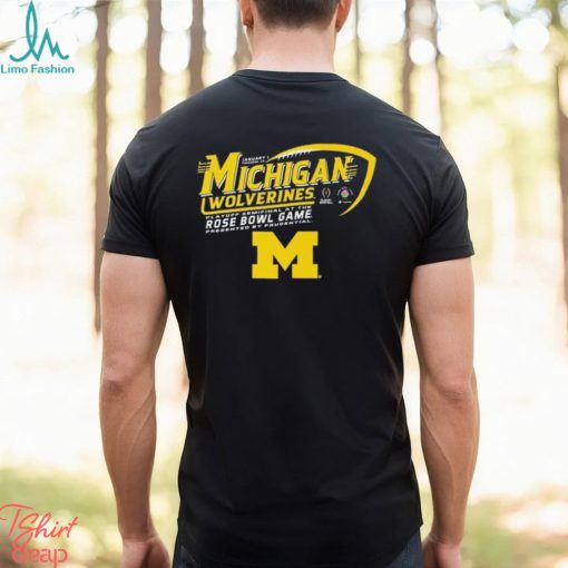 Michigan Wolverines Rose Bowl College Football Playoff 2024 T Shirt