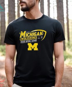 Michigan Wolverines Rose Bowl College Football Playoff 2024 T Shirt